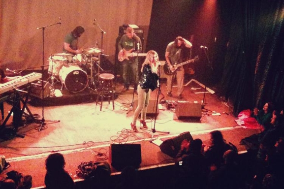 Les membres de Casting au concert de LOLA !