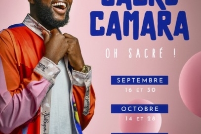 Coup de coeur de la redac’ : L’humoriste Sacko Camara est de retour avec "Oh sacré", un one man show solaire et décalé mis en scène par Rédouane Bougheraba