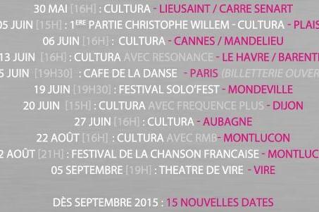 Pour "vivre" rendez-vous pour le concert d'Izarry au Café de la Danse avec Casting.fr