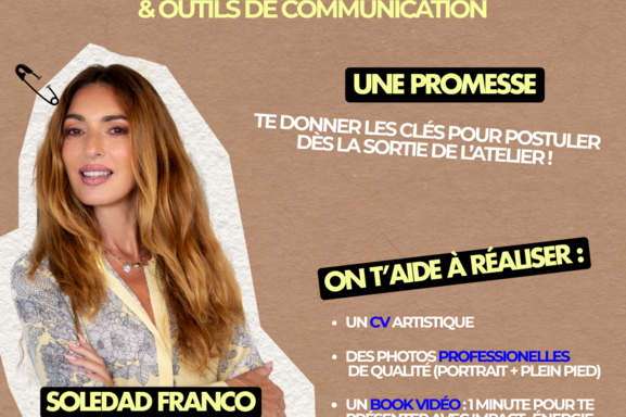 Fais décoller ta carrière artistique : une masterclass unique avec Soledad Franco le 8 juin à Paris