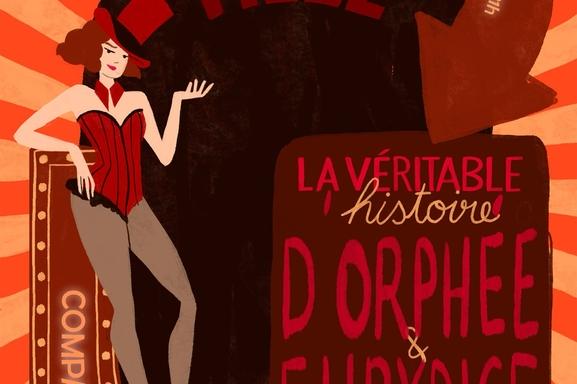 “La véritable histoire d'Orphée et Eurydice” au théâtre de Nesle de Paris