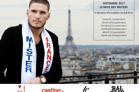 Casting.fr vous invite aux élections de Mister Ile-De-France qui se dérouleront au Bal Rock