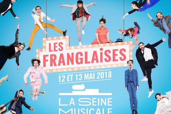 Les Franglaises à la Seine Musical. Découvrez leur spectacle bourré d'humour qui vous entraîne tout en musique !