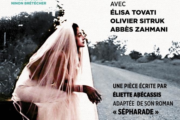Elisa Tovati est "La fiancée orientale" dans la pièce adaptée du roman « Sépharade » au théâtre du Gymnase