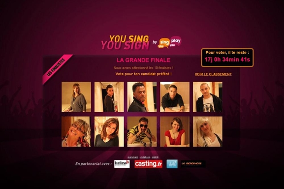 You sing, you sign : La Grande Finale !