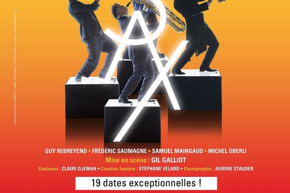 Quatre virtuoses du saxophone dans les " Désaxés" au Théâtre de l'Alhambra... A voir absolument!