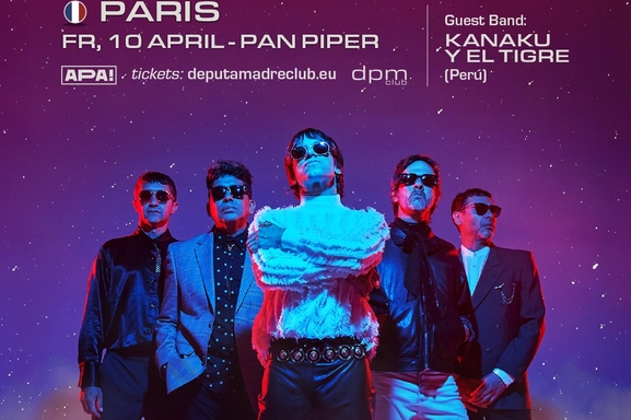 TURF + Kanaku y El Tigre à Paris : gagnez vos places pour le concert du 10 avril au Pan Piper