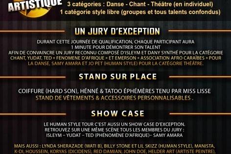 Casting.fr vous invite à la finale du Human Style Tour, une detonante battle artistique  le 29 juin