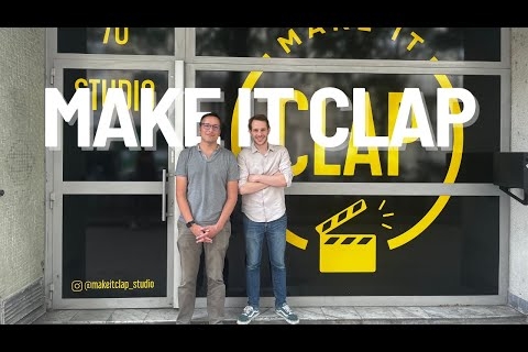 Le fondateur de MAKE IT CLAP nous ouvre la porte du premier studio de tournage immersif à Paris !
