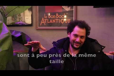 Eric Antoine nous parle de sa profession et de son spectacle "Grandis un peu"