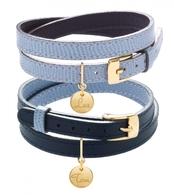 Les nouveaux bracelets en Cuir de la marque "Lilou" juste pour vous les filles !
