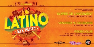Gagnez des coffrets "Latino Mix Party Vol. 2"!