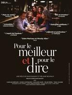 Jeu-concours : Tentez de remporter vos places pour la reprise de la pièce à succès “Pour le meilleur et pour le dire” au Café de la Gare