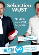 "Maître, vous avez la parole" de Sébastien Wust un spectacle divinement drôle sur le métier d'avocat écrit par un avocat, à voir dès aujourd'hui au Théâtre Bo.