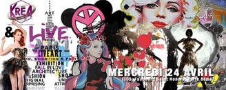 CASTING Mannequins : pour évènement "LIVE ART" le 24 avril en partenariat avec Casting.fr !