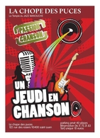 Evènement ! Un jeudi en chanson ! Votre rendez vous musical !