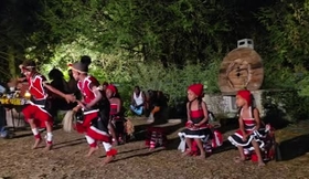 Spectacle danse traditionnelle africaine (Bwiti du Gabon), juillet 2025