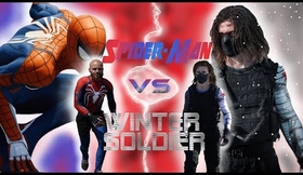 WINTER SOLDIER VS SPIDERMAN (ft.Body pasta)
