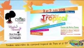 Portrait au Concours Carnaval Tropical 2018