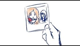 croquis d'Une Fumée dans la Rose | animatic