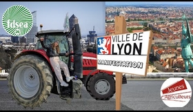Vlog sur une Manifestation AGRICOLE à LYON !