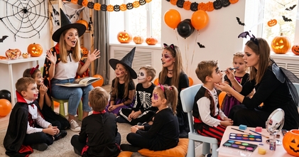 Casting animatrice pour une journée à thème Halloween avec des enfants entre 4 et 15 ans