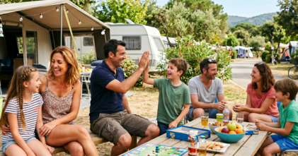 Casting homme femme et enfant entre 7 et 45 ans pour shooting photo dans un camping