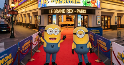 Casting homme ou femme pour incarner des mascottes lors de l'avant première au Grand Rex du nouveau film sur les Minions