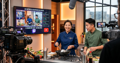 Casting comédien et comédienne asiatique pour live stream Twitch et vidéo YouTube
