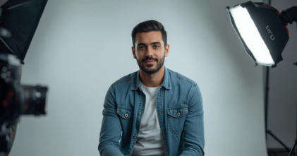 Casting homme et femme bilingue en anglais pour création de contenu marketing