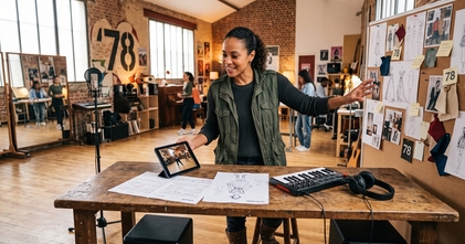 Casting coach artistique en chant danse dj et stylisme pour un projet en développement