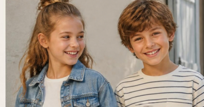 Casting enfant fille et garçon entre 8 et 10 ans pour shooting avec une marque française