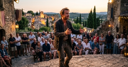 Casting comédien entre 35 et 45 ans pour tournée de spectacles immersifs dans le Sud de la France