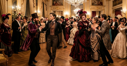 Casting figurant et figurante pour interpréter des bourgeois excentriques dans une série d'époque