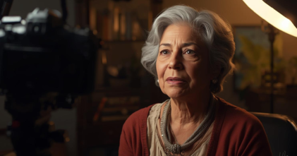 Casting femme sénior de 60 ans et plus pour tournage vidéo YouTube