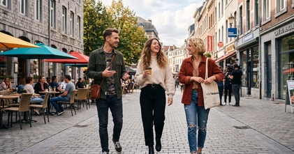 Casting homme et femme entre 28 et 35 ans pour campagne tourisme à Liège en Belgique