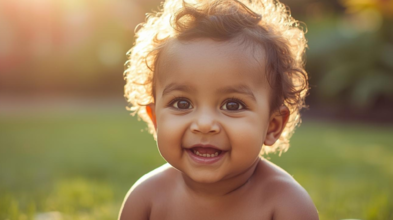 Casting bébé métisse de 12 mois pour shooting photo