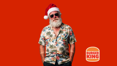 Casting comédien entre 40 et 65 ans pour rôle de père Noël dans publicité Burger King