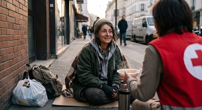 Casting comédienne et figurante entre 40 et 50 ans pour shooting photo pour la Croix Rouge à Bruxelles