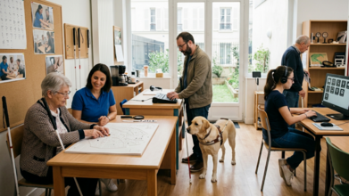 Casting comédien et comédienne atteint d'handicap visuel pour des rôles dans une série quotidienne à Marseille