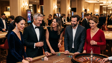 Casting modèle homme et femme de 30 ans et plus pour shooting photo casino