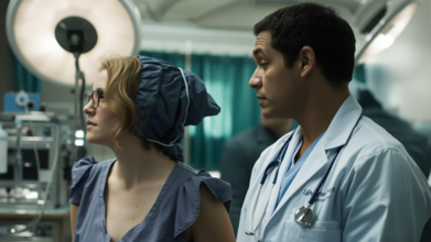 Casting homme et femme entre 30 et 60 ans avec expérience dans le médical pour figuration dans film avec Noémie Merlant