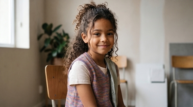 Casting enfant fille métisse entre 6 et 10 ans pour campagne institutionnelle