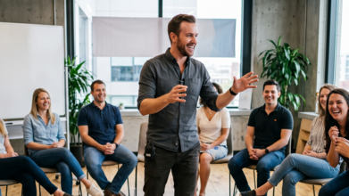 Casting comédien et comédienne professionnel pour animer un team building théâtral