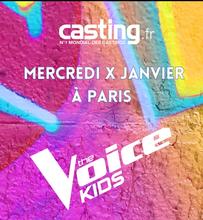 Lancement du casting THE VOICE KIDS