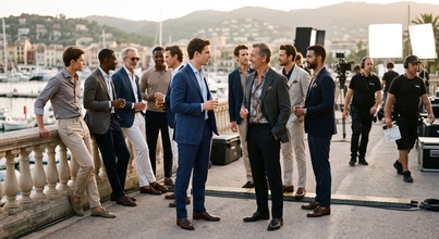 Casting figurant homme élégant entre 18 et 60 ans pour tournage série plateforme tournée en Côte d'Azur