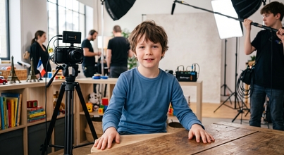 Casting enfant entre 6 et 11 ans parlant anglais américain sans accent pour tournage publicité réseaux sociaux