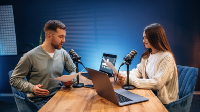Casting animateur ou animatrice pour un podcast francophone sur l'entrepreneuriat