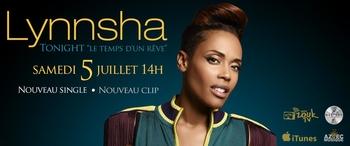 Lynnsha est de retour avec son tout nouveau titre "Tonigh, le temps d'un rêve"