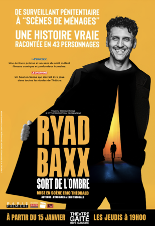 RYAD BAXX SORT DE L’OMBRE À LA GAÎTÉ RIVE GAUCHE